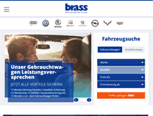 Tablet Screenshot of brass-gruppe.de